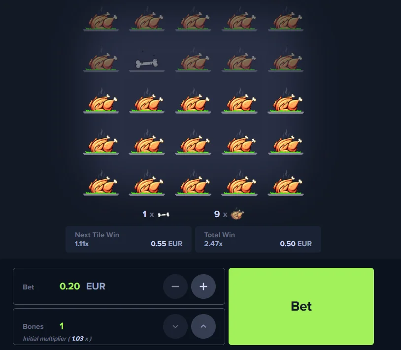MyStake Chicken gioco