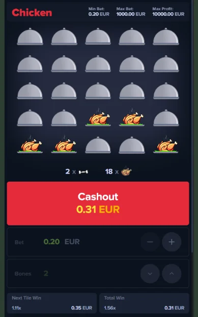 MyStake Chicken app